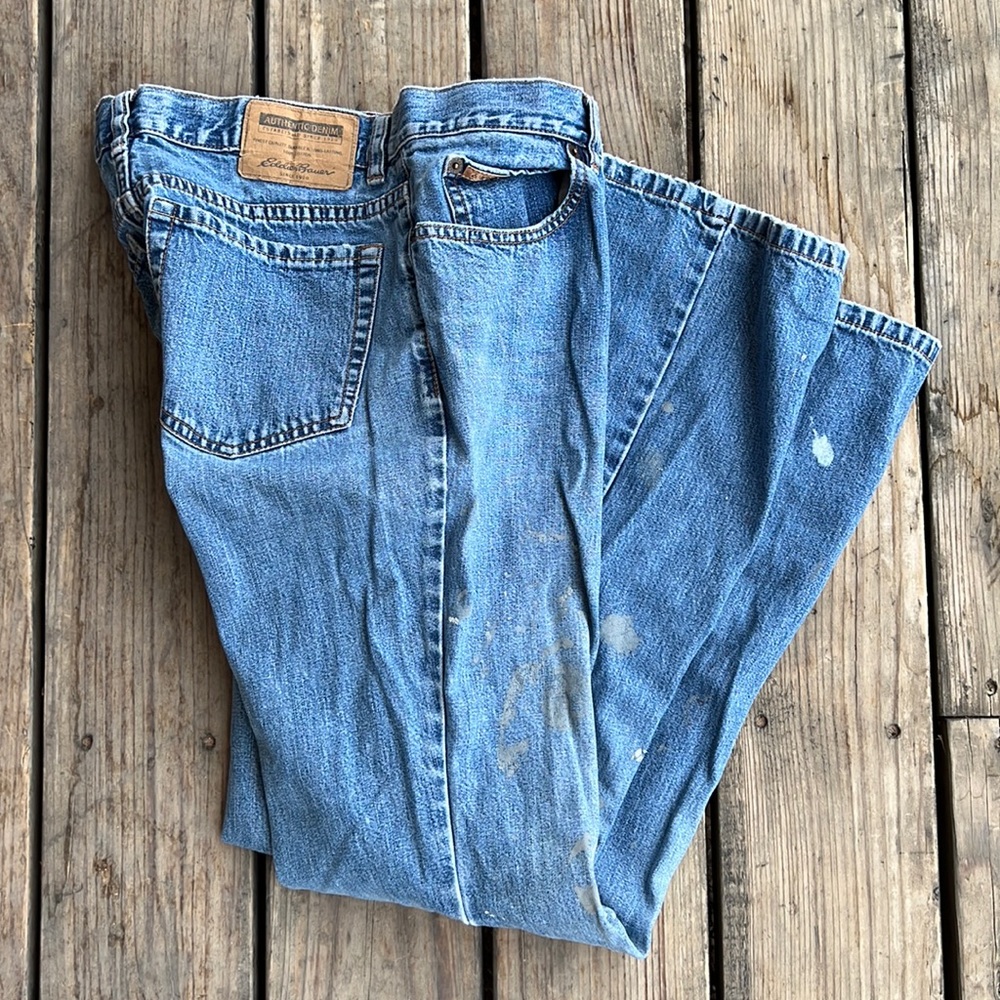 Eddie Bauer blue jeans